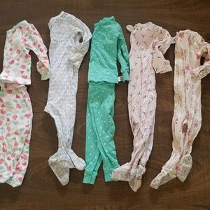 12 month pajama lot